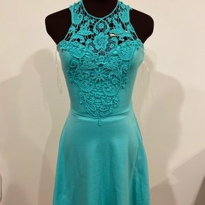 Turquoise Lulu’s Dress (Perfect for Homecoming)